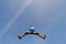 Free Man Jump On Blue Sky Stock Photography - 1554722