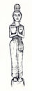 Free Totem-woman Royalty Free Stock Photos - 1568608