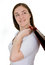 Free Casual Girl With Shopping Bag Royalty Free Stock Image - 1571536
