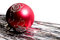 Free Red Christmas Ball And Spangle Stock Photography - 1578442