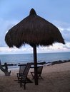 Free Hut At Beach In Desaru, Malaysia During Dusk Stock Photos - 1585273