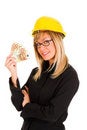 Free A Businesswoman With Earnings Royalty Free Stock Photos - 1586938