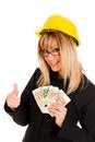 Free A Businesswoman With Earnings Stock Photography - 1589392