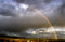 Free Rainbow In Heavy Cloud Stock Photography - 15810702