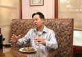 Free Business Man Discussing During Lunch 2 Royalty Free Stock Photos - 1596068
