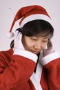 Free Santa Claus Listening Music Royalty Free Stock Photos - 1596208