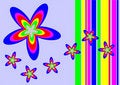 Free Vectorial Flower Pattern Stock Images - 1598344