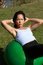 Free BAll Crunches Royalty Free Stock Photo - 1602745
