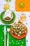 Free Gingerbread Christmas Tree And House Stock Photography - 1608032
