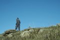 Free Men Going Along Hill Stock Images - 1614944