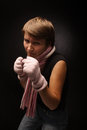 Free Boxing Girl Stock Photo - 1615760