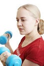 Free Young Woman In The Gym Stock Photos - 1625373