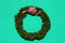 Free Wreath On Green Stock Photos - 1624203