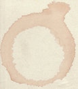 Free Round Coffee Stain On Textured Paper Stock Images - 16297194