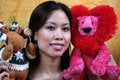Free Asian Girl And Stuffed Animals Royalty Free Stock Images - 1643509