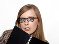 Free Girl With Agenda Stock Photography - 1647212
