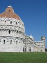 Free Baptistery And Leaning Tower Of Pisa Stock Image - 1679291