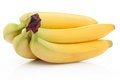 Free Bunch Of Ripe Banana Fruits Isolated Stock Photos - 16748493