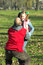 Free Little Pretty Child Happy Running To Father Royalty Free Stock Photography - 1684817