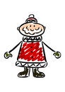 Free Cartoon Santa Royalty Free Stock Photos - 16897648