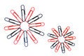 Free Paper Clip Flower Royalty Free Stock Images - 1694859