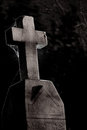 Free Trombstone Cross Stock Photography - 1696912