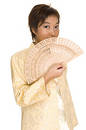 Free Asian Model With Fan 1 Royalty Free Stock Images - 171499