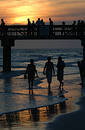 Free End Of Beach Day Royalty Free Stock Photography - 173027