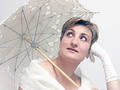 Free Beautiful Dreamy Woman With Fancy Umbrella Stock Images - 178474