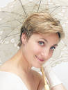 Free Beautifu Dreamy Woman Holding Fancy Umbrella Royalty Free Stock Photo - 178475