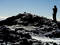 Free Photographer On Icy Peak 09 (Silhouette) Stock Photos - 171203
