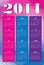 Free Calendar Organizer For 2011 Stock Image - 17049341