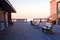 Free Sunrise On An Empty Boardwalk-2 Stock Photos - 1714333