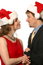 Free Happy Christmas Couple Royalty Free Stock Image - 1726816