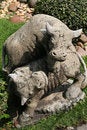 Free Sculpture Of Two Bulls. Grand Palace. Stock Photography - 1733132