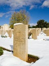 Free Snowy Grave Royalty Free Stock Images - 1737429
