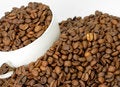 Free Coffee Beans In A Cup Royalty Free Stock Image - 1739926