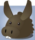 Free Donkey Cartoon Stock Photography - 1748082
