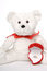 Free Bear Holding Engagement Ring 002 Royalty Free Stock Photo - 1745995