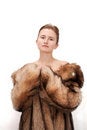 Free Woman In Fur Stock Image - 1758041