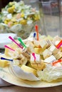 Free Appetizing Snack From Different Grades Of Cheese Royalty Free Stock Photography - 1764137