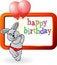 Free Birthday Bunny Stock Photo - 17878890
