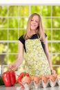 Free Girl Preparing Food Stock Images - 1790504