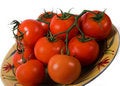 Free Tomatoes On A Plate Royalty Free Stock Image - 1793546
