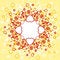 Free Abstract Valentine Card With Scrolls, Heart Shapes, Circles - Ve Royalty Free Stock Image - 1796736