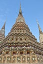 Free Ancient Pagoda At Wat Pho,Bangkok,Thailand Royalty Free Stock Images - 17951299
