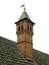 Free Brick Chimney And Shingle Roof Royalty Free Stock Photography - 184617