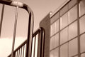 Free Black Iron Railing In Sepia Royalty Free Stock Image - 1804286