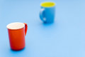 Free Red Cup Blue Cup 3 Royalty Free Stock Photos - 1804578