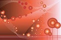 Free Red Waves Background Royalty Free Stock Photo - 1807125